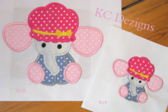 Baby Elephant with Hat: Seasonal Embroidery Review
