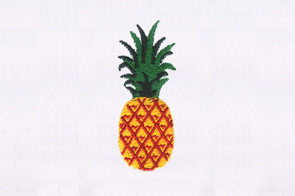 Fruity Pineapple: A Sweet Addition to Your Embroidery