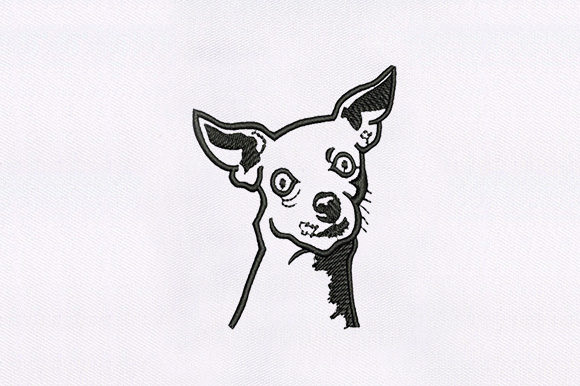 Strange Dog Face: A Holiday Embroidery Review