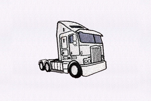 Tractor Trailer Truck: Seasonal Embroidery Review