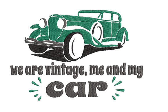 Vintage Car and Funny Quote: Merch Design Review